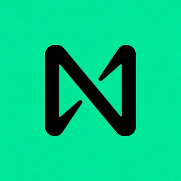 A bold black stylized "N" logo, representing the NEAR Protocol cryptocurrency, is centered on a vibrant green background. This visual symbolizes the NEAR token holdings discussed in the post about Bitwise's newly launched NRR ETF.