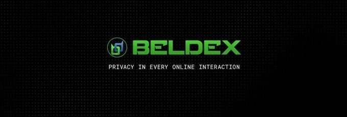 The BELDEX logo with the tagline "PRIVACY IN EVERY ONLINE INTERACTION" displayed in green text on a black background.