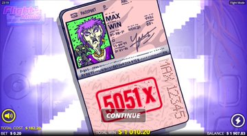 A screenshot from a 'Cash Machine' slot game showing a 'MAX WIN' on a phone display, with 'TOTAL WIN $1,010.20' and 'BALANCE $1,107.83' visible at the bottom, featuring a 'CONTINUE' button.