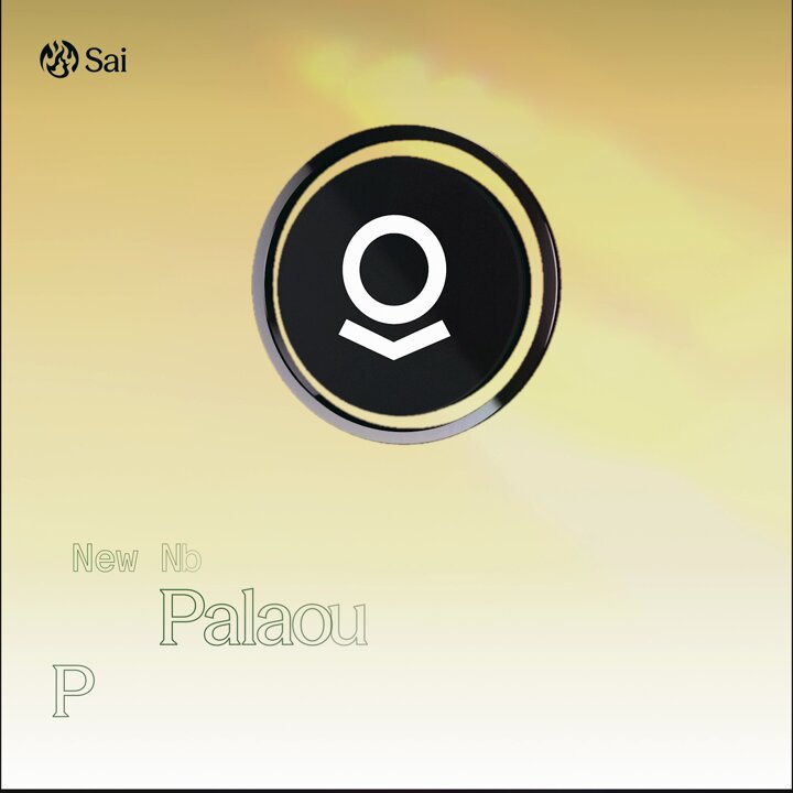 The image features a logo for a company called Palantir Technologies, which is now live on Sai. 100x leverage is settled in USDC, powered by the SLP Vault. The trading hours are from Monday through Friday, 9:30 AM to 4:00 PM Eastern Time (ET). The post also mentions that the app is available at trade.sai.fun/perps/usd/PLTR and that it's time for trading.