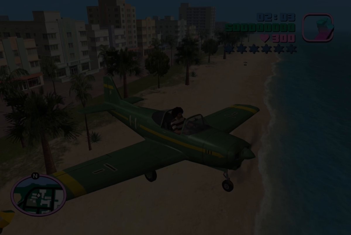 The image shows a green airplane flying over a beach scene, with palm trees lining the shoreline. There are buildings visible in the background as well. The text "Just use Jupiter" appears near the center of the image, possibly indicating that the airplane is being used for a specific purpose or event related to the game.

The main focus of the image is on the green airplane flying over the beach and ocean, with the surrounding buildings and palm trees providing context about the setting. The presence of "Just use Jupiter" suggests that this scene might be part of a game or virtual environment where players can engage in various activities related to the game's theme.
