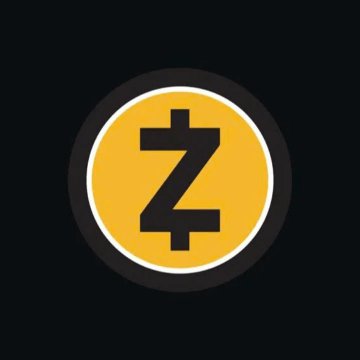 The image features a logo with a yellow circle containing a black dollar sign inside of it. The text "Zcash" is also present within the circle. The background of the image is black, which contrasts with the bright yellow color of the circle and the black lettering on the circle. The text "JUST IN: Zcash reportedly down after failing to produce any block in the past 4 hours, per InfinityHedge." is written below the logo.