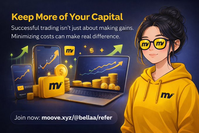 "Keep More of Your Capital" implies that maximizing capital gains may require some adjustments or a different perspective, which could relate to trading strategies rather than just focusing on the next big winner. This can be demonstrated by the illustration depicting a girl wearing glasses with an eye-catching yellow hoodie and surrounded by objects such as laptops and stacks of money indicating potential investment decisions for maximum returns. The post encourages users to pay attention to how they trade fees, highlighting that small costs could accumulate over time and impact overall profits significantly.