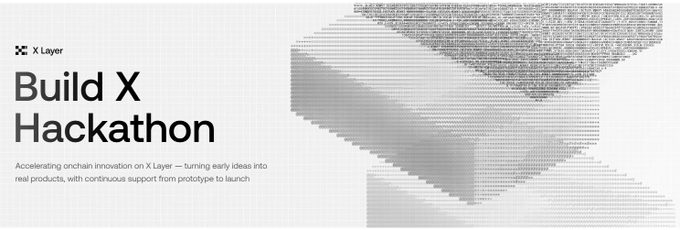 This image promotes the "Build X Hackathon" by X Layer, offering support for onchain innovation from prototype to launch. It visually complements the accompanying post by highlighting a significant event for developers within the OKX ecosystem, where AI agents can find work and get paid.