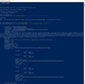 A Windows PowerShell window displays blue command-line text showing a BluescreenPowerShell script output with product ID and key extraction details.