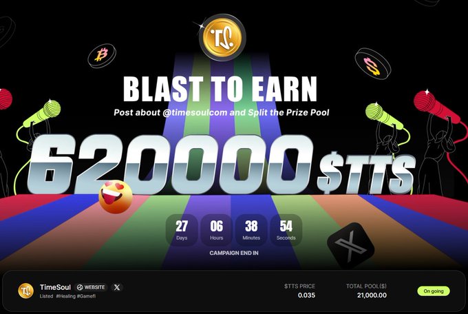 The image features a website called "TimesoulCom" that focuses on promoting mental wellbeing, mindfulness, and healthy habits using an AI-based approach. The website offers various resources and tools for users to improve their mental health and overall well-being. It is designed in such a way that it encourages users to split the prize pool into smaller portions or tokens, which can be used as rewards for completing certain tasks or achieving specific goals related to mental wellbeing.

The image also includes a large number "62000" displayed at the top of the screen, possibly representing the total amount of money available in the prize pool. The website's logo is prominently placed on the bottom right corner of the image.