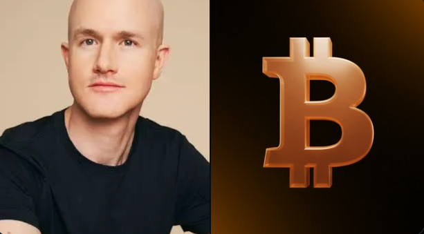 The image features a man wearing a black shirt, with a large Bitcoin symbol next to him. The Bitcoin symbol is gold, which stands out against the gray background of the photo. The text above the image reads "WHALE WATCH: Crypto is much bigger than just $BTC now. Most people think the market is dead when Bitcoin drops. But stablecoins and prediction markets are quietly growing every day. The industry is maturing beyond just one asset." This message seems to be related to the Bitcoin symbol, as it highlights its significance in the cryptocurrency world.