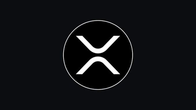 A simple black and white logo featuring a stylized 'X' enclosed in a circle against a dark background.