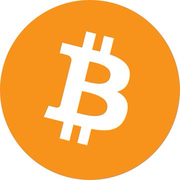This image displays the Bitcoin logo, a white "B" on an orange circle, representing the $BTC mentioned in the accompanying post. The post highlights Bitcoin's performance and compares it to the returns of $MSTR and $MSTX.