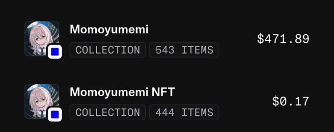 The image shows a screenshot of an itemized list of items for sale with their prices displayed next to each other. The text "Fake!!!, @opensea" appears at the bottom of the image, which seems to be a comment or message related to the post about the fake item launch.