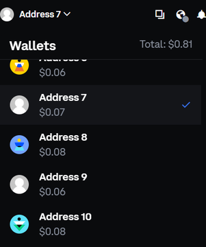 The image shows a phone screen with several wallet icons displayed, including one for Base Checker. The wallet icon is located at the bottom of the screen, while other wallet icons are scattered across different parts of the screen. The main focus of the image is on the wallet icon and its location within the phone's display.