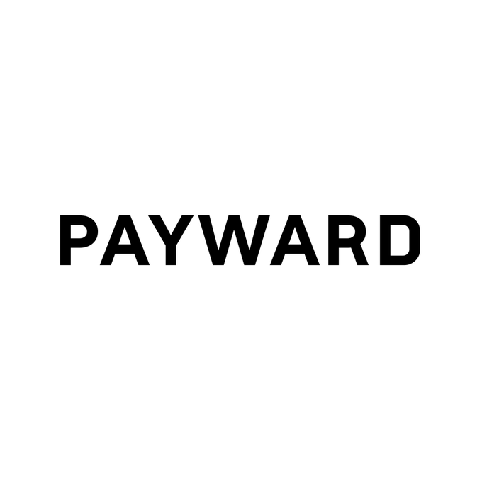 The image displays the "PAYWARD" logo in bold black text on a white background. It corresponds to the company mentioned in the post as the parent of Kraken, which has agreed to acquire Lithuania-licensed Saldo Bank to expand its banking infrastructure into the EU.