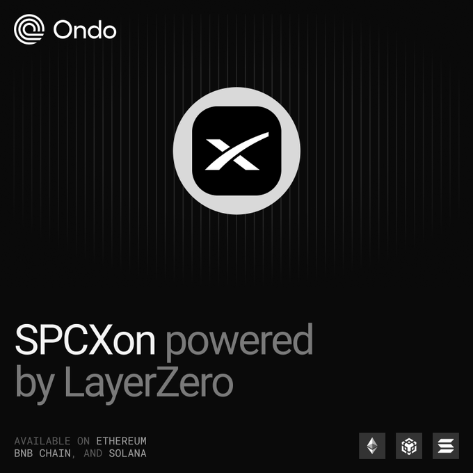 The image shows a black background with an advertisement for Layer Zero integration, specifically for the new Layer Zero integration with Cardano. The text on the image highlights that this integration allows professional asset issuers to deploy capital across multiple chains, which can be beneficial for users of the Layer Zero integration who are interested in investing in cryptocurrency and other digital assets.