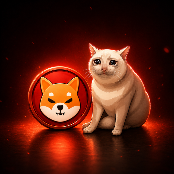 A cream-colored cat sits beside a glowing Shiba Inu coin, visually tying the $CASHCAT meme coin to Robinhood in the same way Shiba Inu is linked to Ethereum. The feline mascot embodies the post's claim that $CASHCAT could deliver comparable gains to its canine predecessor.