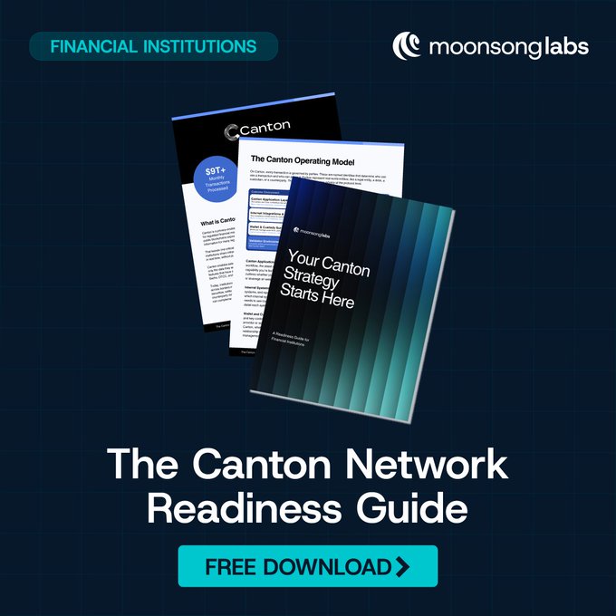 The image features a blue background with white text that reads "The Canton Network Readiness Guide". Below this, there are three pieces of paper or documents related to the Canton network readiness guide. The first document is titled "Your Canton Network Readiness Guide" and it provides information about the guide itself. The second document is titled "The Canton Network Readiness Guide" and it explains what the guide is for. The third document, which is titled "Free download", suggests that the guide can be accessed for free by clicking on the provided link or button.