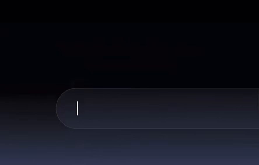 The image shows an advertisement for a new website called "Just went through the new @Tangem website" that focuses on the development of a hardware wallet. The background features a dark blue color, which contrasts with the white lines on the screen. The text in the image reads "Focus on what is in the image and how it relates to the post".