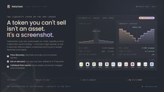 The image displays a dark-themed promotional graphic with the headline "A token you can't sell isn't an asset. It's a screenshot," alongside mock interface panels showing price spreads and market data. It supports the post's argument about RetaVest on the XRP Ledger by visually contrasting illiquid on-chain RWAs (with wide spreads and slow settlement) against the fast, low-spread liquidity RetaVest offers.