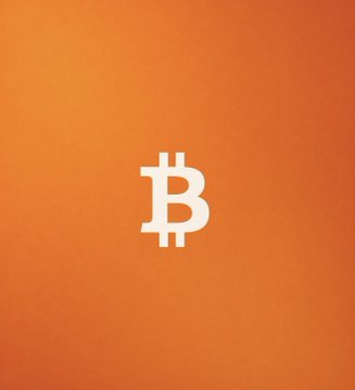 The Bitcoin logo (₿) is centered on an orange background, symbolizing the cryptocurrency discussed in the post about India's leading position in global Bitcoin holders and other nations' regulatory moves.