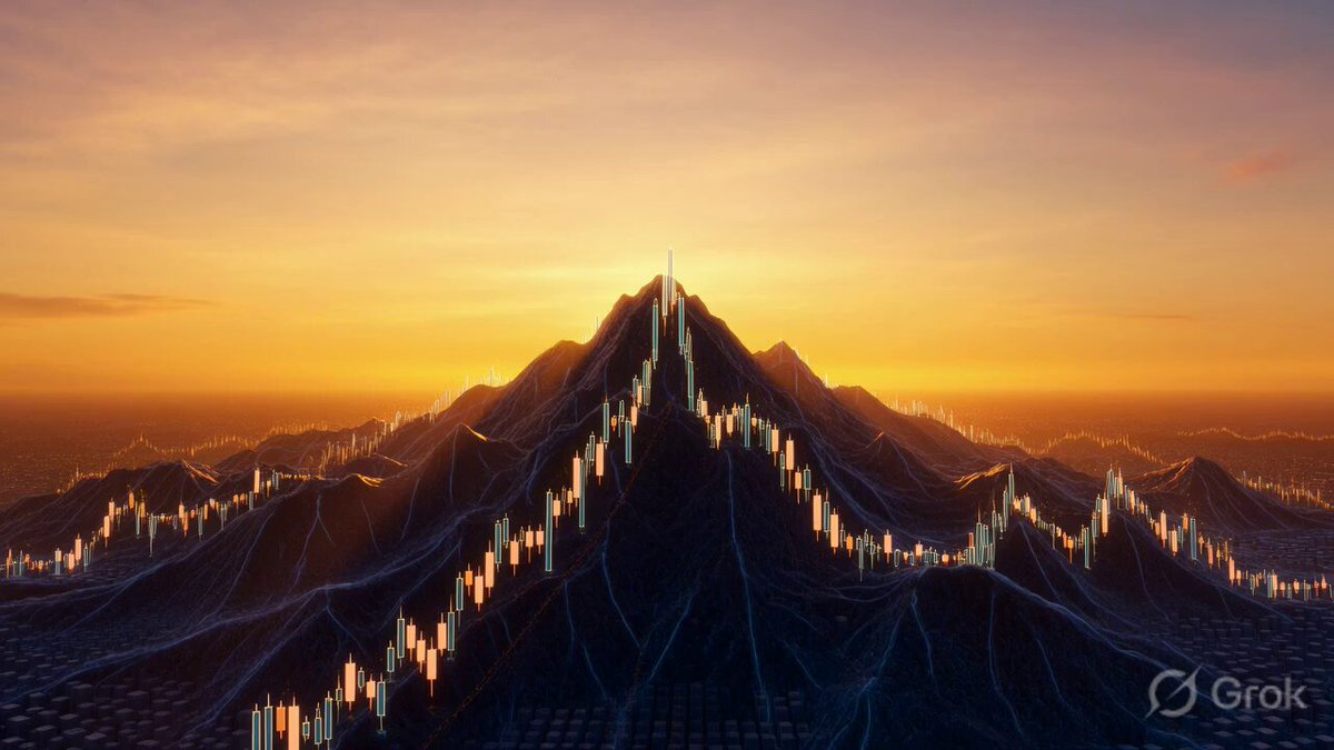 The image depicts a view of a mountain with a sunrise or sunset, possibly indicating the time as June 1st, 2020. The scene also features multiple lines connecting various points across the image, creating an abstract representation of different areas. The sun is positioned at the bottom right corner and appears to be setting behind the mountain.