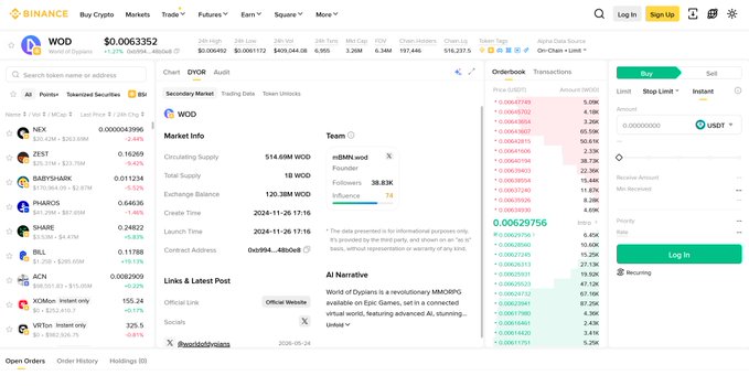 ursa's trading platform displays a table with columns for currency, symbol, and price, along with a list of transactions and a summary of the day's performance.