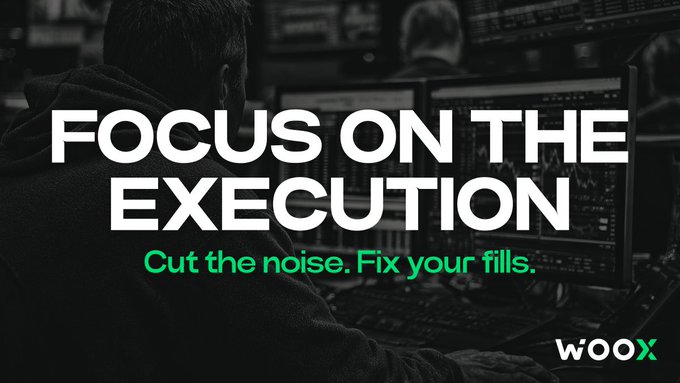 The image features a man sitting at a computer with a monitor displaying some data or information. The text "Focus on your fills" appears above him, while "Execution discipline gets you the bank withdrawals." is written below his computer screen. These phrases emphasize the importance of focusing on one's work and managing resources efficiently in both the financial world and content creation industries.