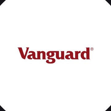 A logo for a cryptocurrency company called " Vanguard". This text reads " Vanguard". The rest of the image is white against this background, but it contains some information about the company's involvement with Bitcoin and their holdings at over $2,900,000,000 worth.