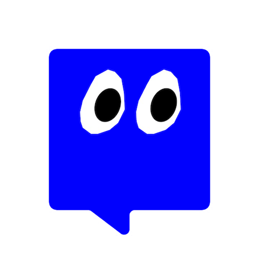 A blue speech bubble with cartoonish googly eyes, used as a playful visual to accompany a post about signing an LOI with @idrx_co and engaging with APAC stablecoin operators.