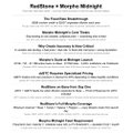 A typed list titled 'Redtoss x Reqha Midnight - The Prosthetic Breakthrough' showing match results with player names and scores.