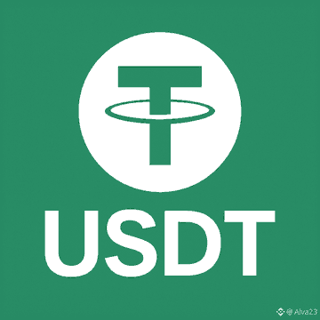 The image features a green circle with white text that reads "USDT" inside of it. The text is written in all capital letters, making it stand out against the green background. Below this, there's some additional information about the use of USDT in Europe and how it might continue operating on decentralized exchanges despite restrictions placed on centralized platforms.
