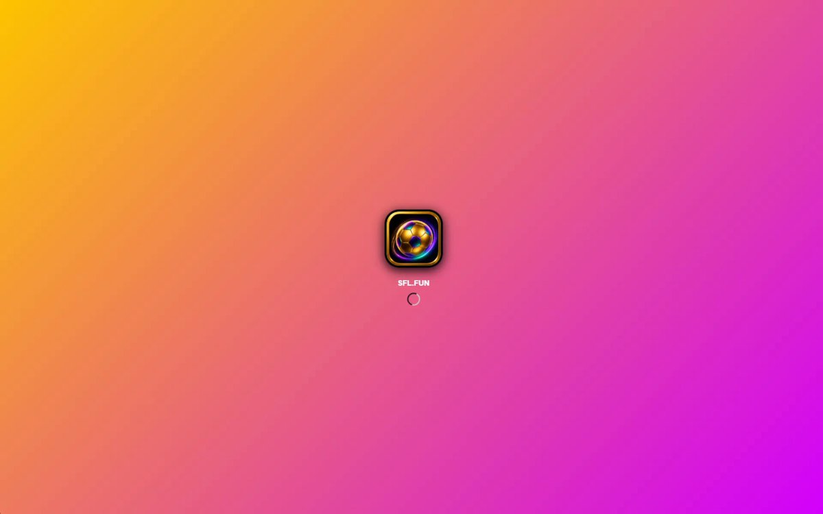 The image features a computer screen displaying an orange and yellow gradient background. In the center, there's a small icon that resembles a camera lens, which could be part of a phone or camera app. The title "SFL.fun World Cup" is displayed in white text at the top of the image, indicating it was created to celebrate the SFL.fun World Cup and is related to the SFL.fun World Cup 2026 event taking place on August 12th. A few posts can be seen below this central image, but they don't provide enough information about them or their relationship with the main image.