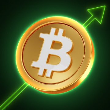 The image features an advertisement that showcases a bullish Bitcoin symbol against a green background with an upward-pointing arrow, which suggests a growth direction for Bitcoin. The title of the ad reads "BULLISH: $85 MILLION IN INFLOWS FINALLY FLIPS BITCOIN ETFS posittive Bitcoin ETFs posted its first substantial net inflow in nearly a month yesterday, attracting 
a BILLION of the day' s inflows," indicating that Bitcoin has experienced significant growth and attracted a substantial amount of capital.