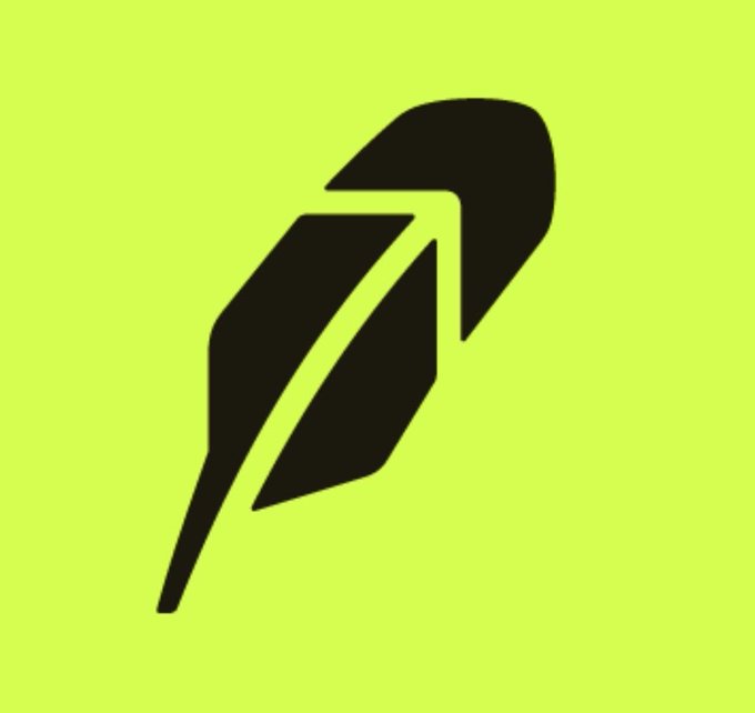 A black quill/feather logo on a lime green background.