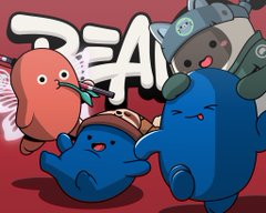 A colorful BEANZ promotional image features three cartoon characters—an orange bean with scissors, a small blue bean wearing a hat, and a larger blue bean with a panda-like friend—set against a red background with the "BEANZ" logo. The image aligns with the post's theme of welcoming a new BEANZ collectible character to the family.