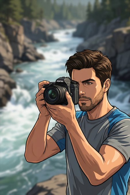 The image features a man taking a picture of himself with his camera, standing near water. The caption reads "GM and happy Sunday, The builders are already up. The believers never slept. @XOOBNetwork where your influence becomes impact. Every post, every voice, every connection; measured on-chain and rewarded for real. @0G_labs the decentralized AI".