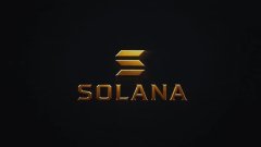 The image displays the Solana logo, featuring its distinctive gold and black emblem with the word "SOLANA" beneath it. The tweet is referencing Solana ($SOL) in the context of discussing why the lesser-known cryptocurrency $KET has significantly dipped in market cap despite close affiliations with the Solana ecosystem.