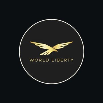 The image features a logo for a company named "World Liberty". It consists of a circle with a gold bird inside, which has wings spread out as if ready to take flight. The background of the logo is black, providing contrast to the gold elements. Below the logo, there's text that reads "LATEST: UFC will reportedly pay some White House fight bonuses in Trump-backed USD1 stablecoins." This information suggests that the company might be involved in the UFC fighting ring or has connections with the White House. The post is about a recent development involving UFC and the White House, which could potentially impact the stability of certain cryptocurrencies like Bitcoin.