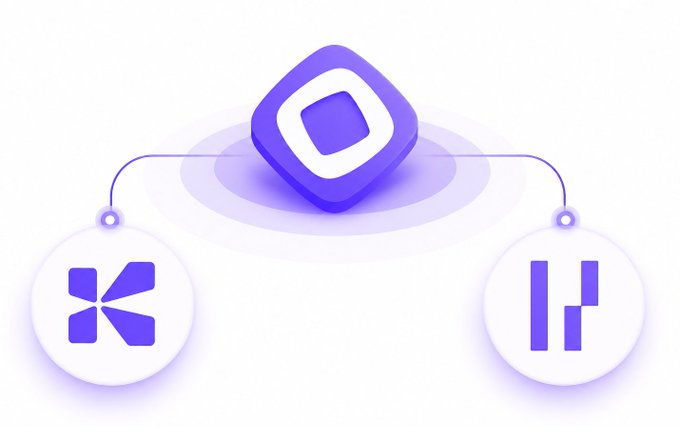 The image features two logos, one purple and one white, positioned above each other with a blue circle below them. The purple logo has an X shape, while the white logo displays a number "1" inside a square. The text on the image reads "Focus on what is in the image and how it relates to the post."