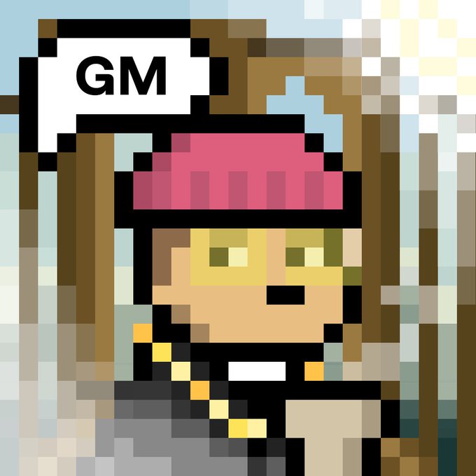 A pixel art avatar of a brown-haired character wearing a red beret and a 'GM' (Grandmaster) tag, typical of online gaming profiles.