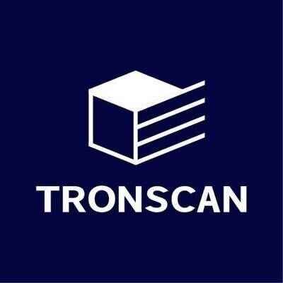 The image displays the TRONSCAN logo, featuring a stylized white stacked-box icon above the "TRONSCAN" wordmark, set against a dark navy blue background. This serves as the branded header for TRONSCAN's Weekly Report (July 27 – August 2, 2026), visually anchoring the publication while the accompanying text highlights product enhancements like optimized mobile layouts and improved data querying within the TRON ecosystem.
