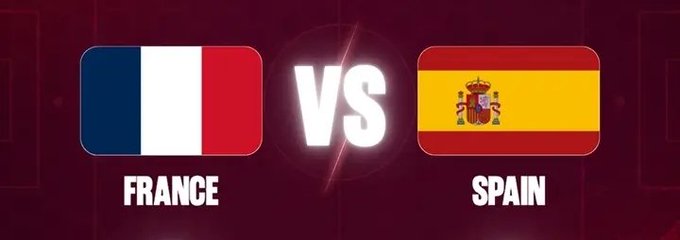 France 🆚 Spain

The image shows a sports matchup graphic featuring France's tricolor flag versus Spain's red and yellow flag with the "VS" text in between, which contrasts with the caption's unrelated message about crypto transactions and the Allbridge platform emphasizing fast yet reliable transfers without cutting corners.