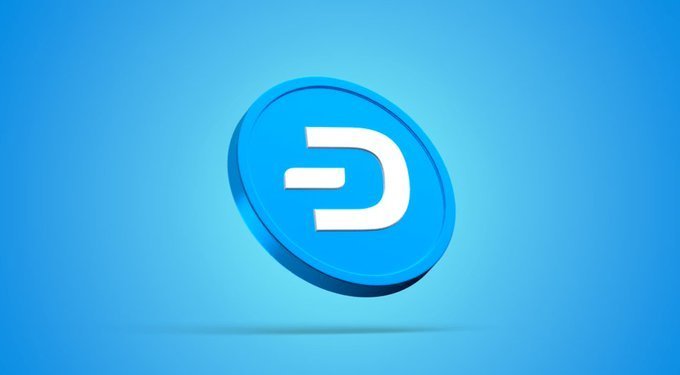 A 3D-rendered blue circular icon featuring a white stylized 'D' logo, set against a matching blue background, representing the DAI cryptocurrency.