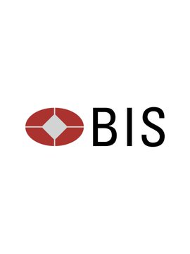 The BIS (Bank for International Settlements) logo, showing a red circular emblem with a white diamond shape alongside the black text 'BIS' on a white background.