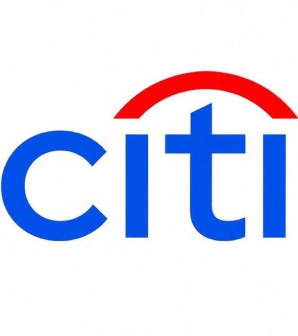 The Citi logo, featuring the word 'citi' in blue lowercase letters beneath a red arc, on a white background.