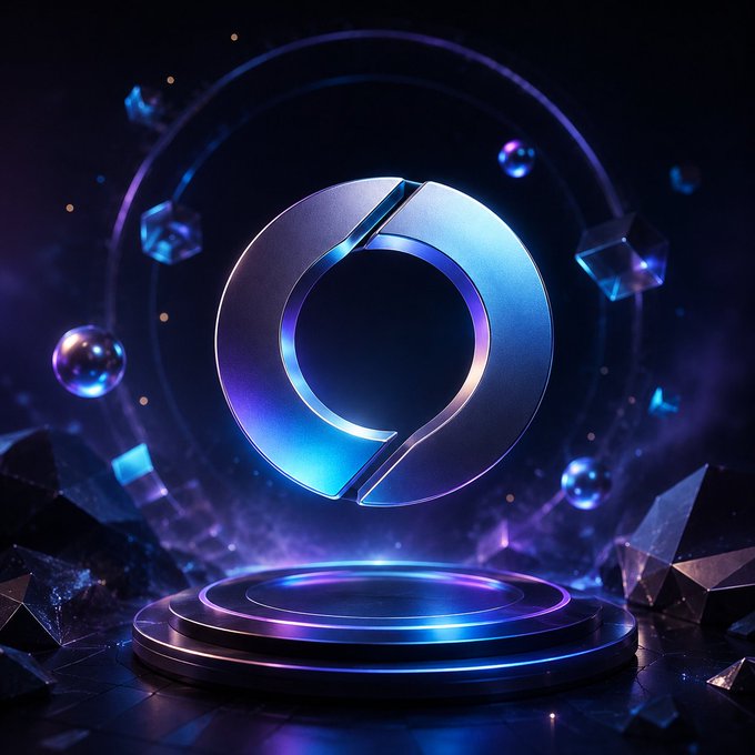 In the image, there's a metal sculpture or stand composed of blue circles with silver designs, positioned centrally against an intriguing backdrop filled with purple spheres floating around it. The composition seems abstract and futuristic, possibly inspired by science fiction elements like space travel or otherworldly environments. In the corner of this captivating artwork, there is a caption that reads "The @soneium campaign: Becoming eligible for a share of the $10,000 reward pool is not just about completing a few activities full completion of the required Quests is a key requirement". It appears to be some kind of online advertisement or promotional message.