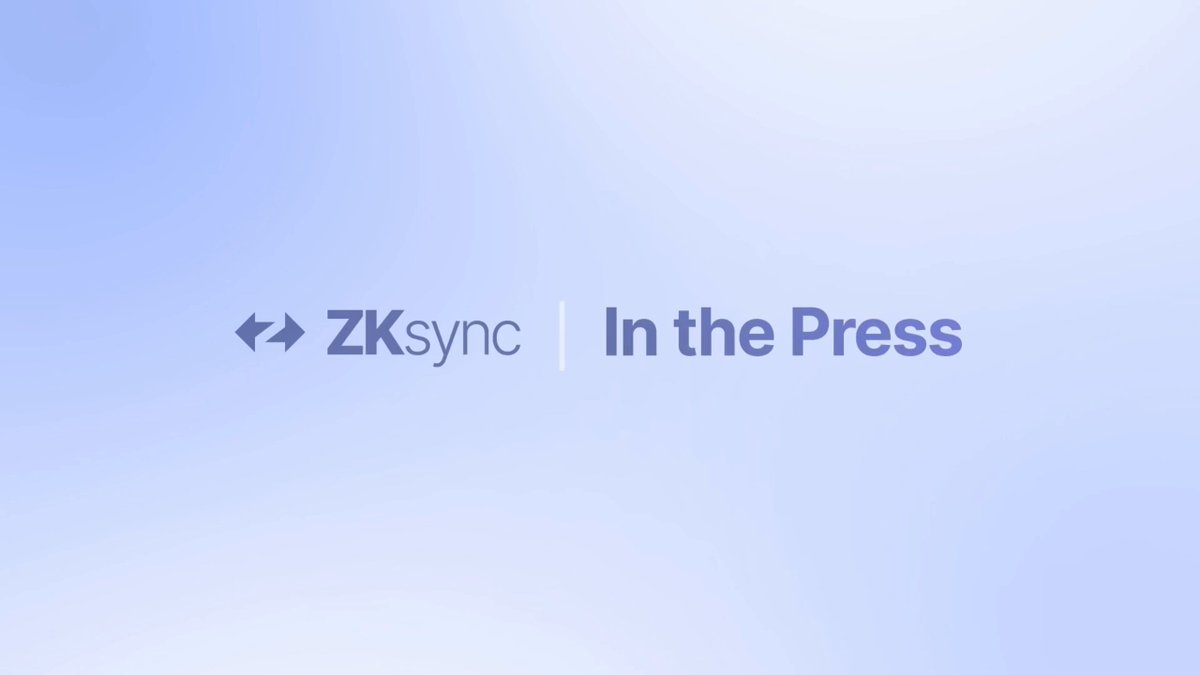 The image features a large, blue banner with white text that reads "In the Press" at the top of the frame. The background of the image is a light blue color, which contrasts nicely with the white text. The text is positioned centrally in the image and appears to be slightly tilted to the right.