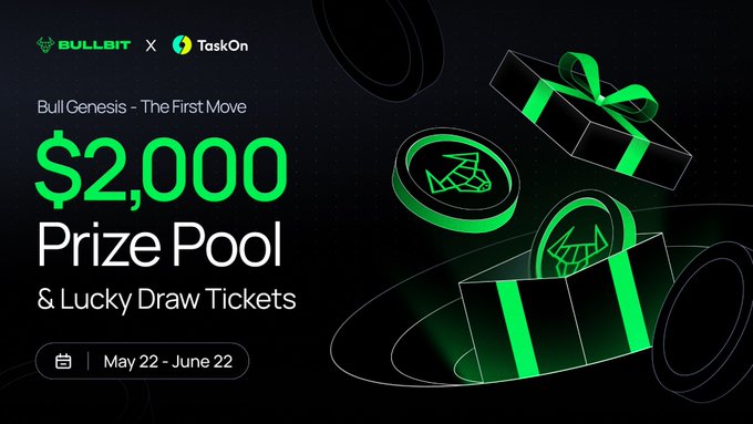 A promotional poster for Bullit Genesis' $2,000 Prize Pool and Lucky Draw Tix on May 22, June 22, and June 29.