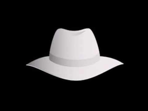 A plain white cowboy hat, resembling the classic "white hat" symbol used to represent ethical hackers, displayed against a black background. The image ties into the accompanying post about a Liquid Network incident, visually suggesting the presence of a white-hat hacker who returned 3,400 BTC after stealing nearly 4,000 BTC, sparking curiosity about their motives.