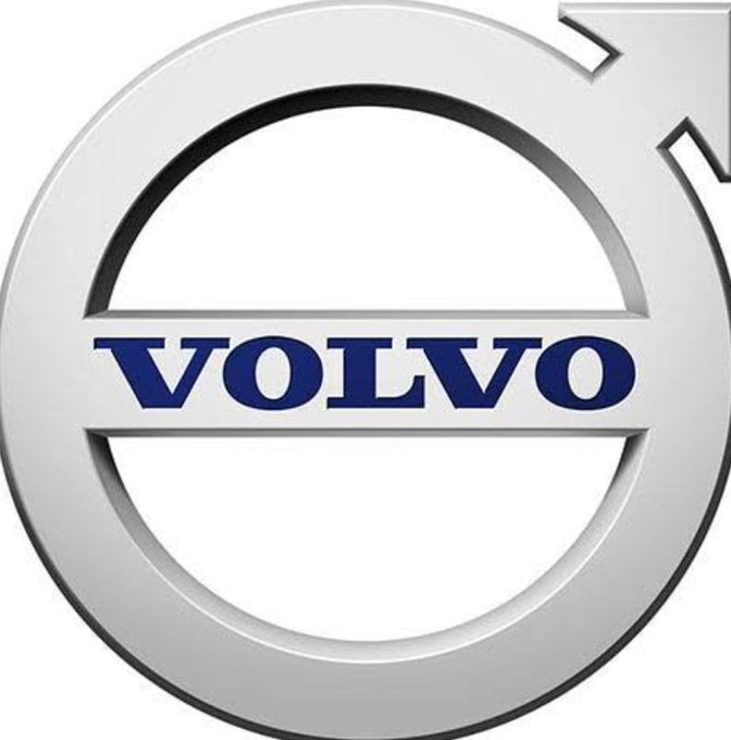 The Volvo logo, featuring the iconic silver circle with an arrow pointing diagonally upward to the right and the blue 'VOLVO' text across the center.