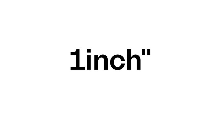 The image features a white square with black text that reads "1 inch" at the bottom center. The text is capitalized and stands out against the white background of the square, making it easy to read and understand.