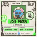 Promotional graphic for an OG FREN ($OGFREN) pump coin featuring a character illustration and pre-launch details with a profit pool of 480 SOL.